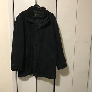 Macmor Men's Black Jacket Size Large
